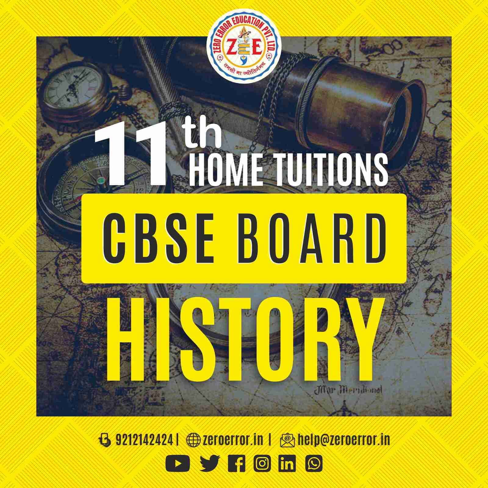 11th Grade CBSE History Online Classes by Zero Error Education Prepare for your CBSE board exams with online and offline History classes for 11th grade. Learn from experienced home tutors and get all the help you need to succeed. Enroll today at Zero Error Education. [https://zeroerror.in/] Call 9212142424 for more information.