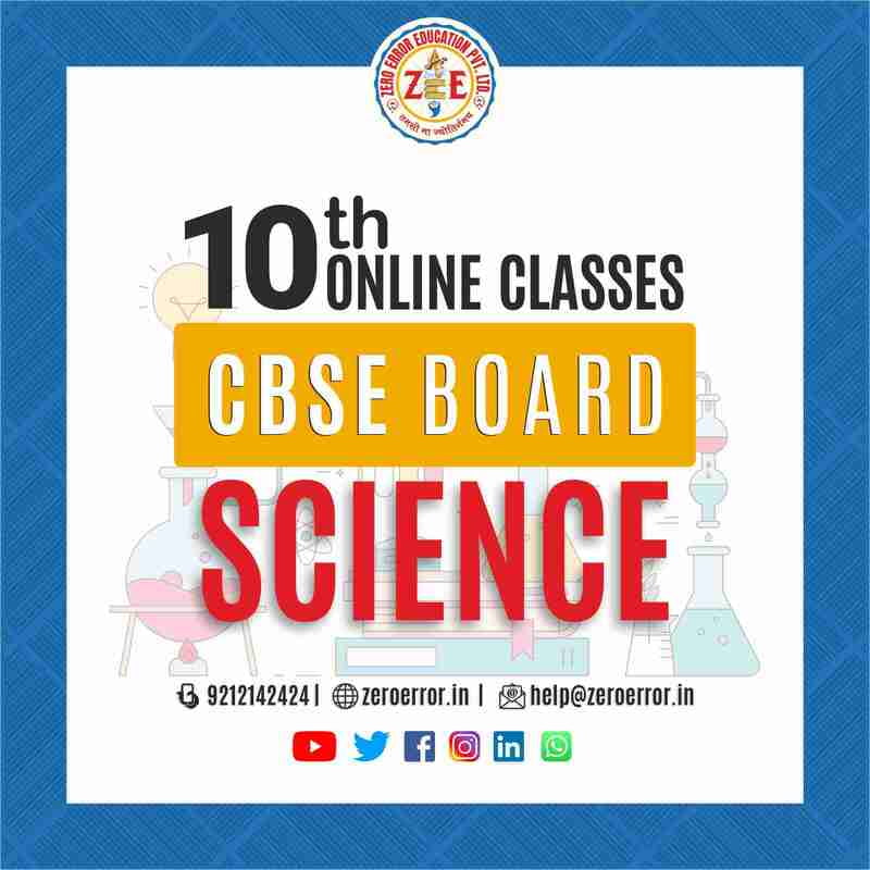 10th Science Online Tuition