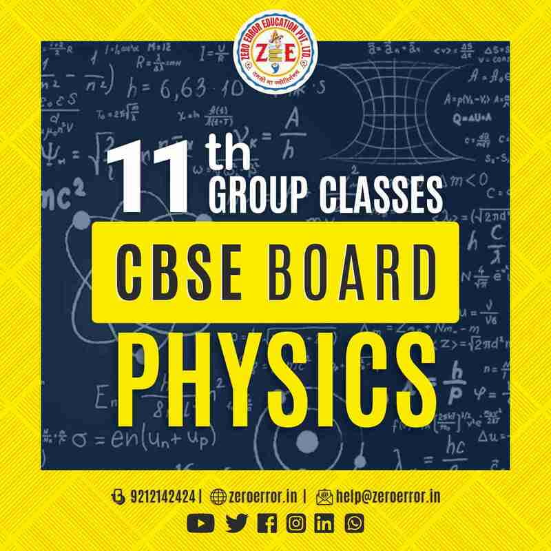 11th Physics Group Tuition