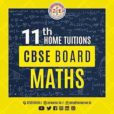 11th Maths Home Tuition