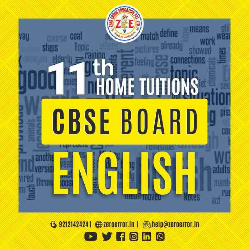 11th English Home Tuition