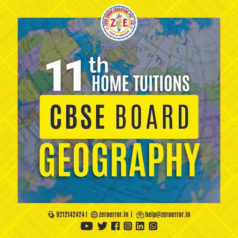 11th Geography Home Tuition