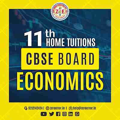 11th Economics Home Tuition