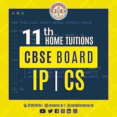 11th IP | CS Home Tuition