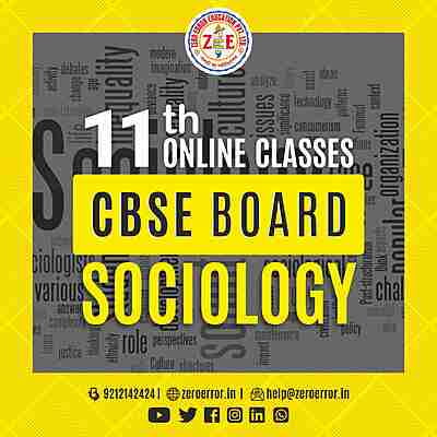 11th Sociology Online Tuition