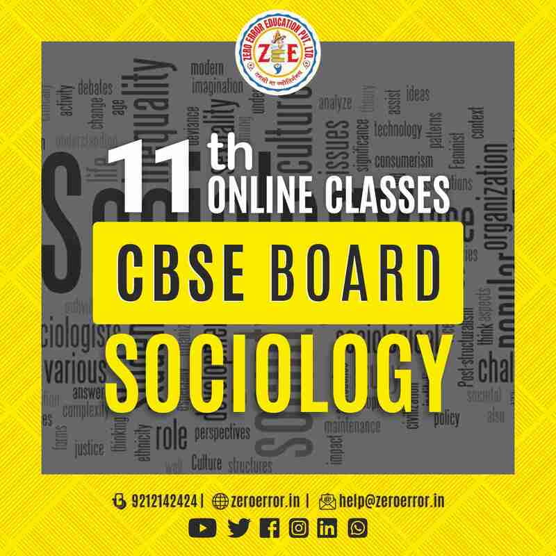 11th Sociology Online Tuition