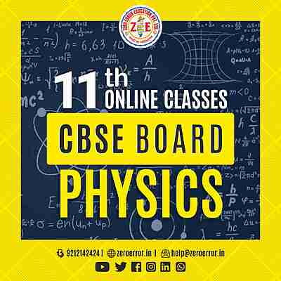 11th Physics Online Tuition
