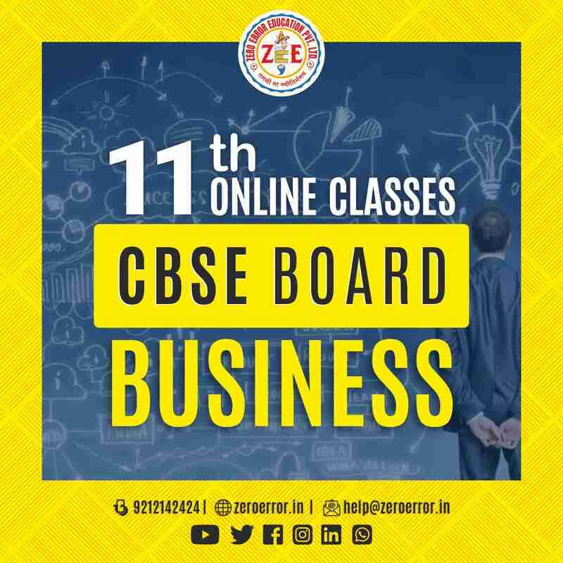 11th Business Online Tuition