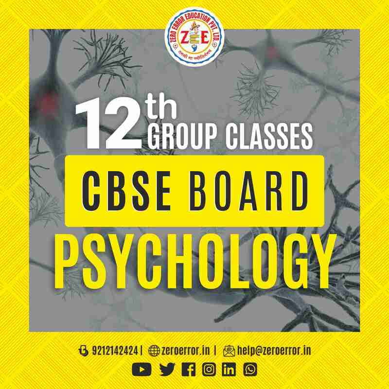 12th Phychology Group Tuition