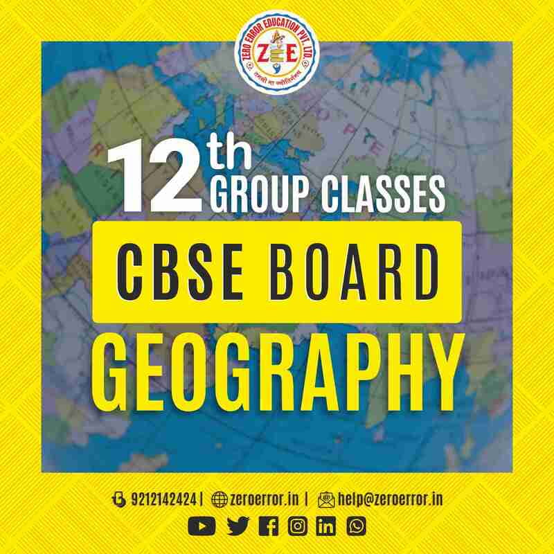 12th Geography Group Tuition