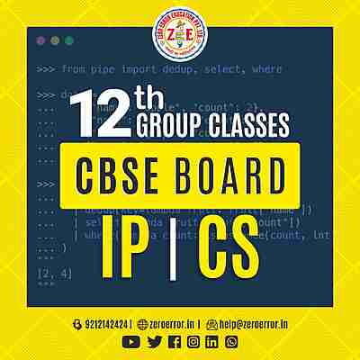 12th IP | CS Group Tuition