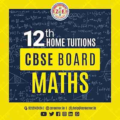 12th Maths Home Tuition