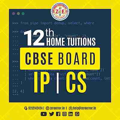 12th IP | CS Home Tuition