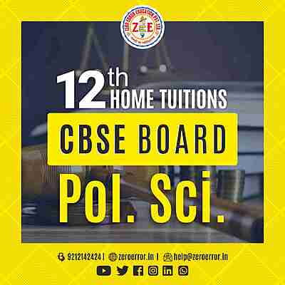12th Pol Sci Home Tuition