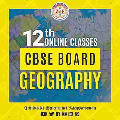 12th Geography  Online Tuition