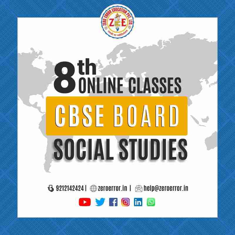 8th Social Sci Online Tuition