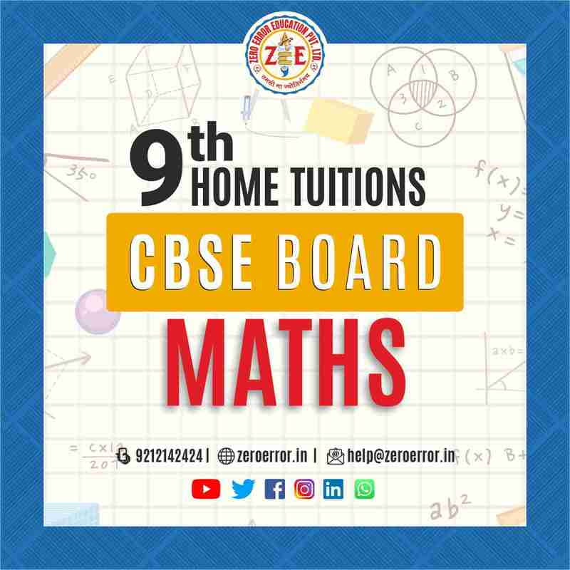 9th Maths Home Tuition