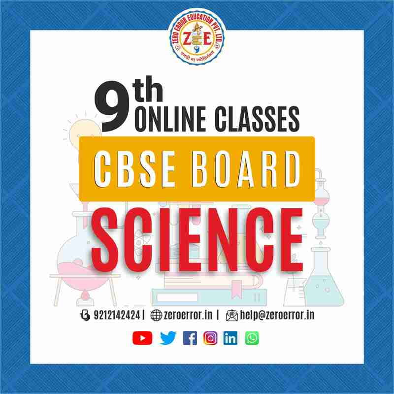 9th Science online Tuition